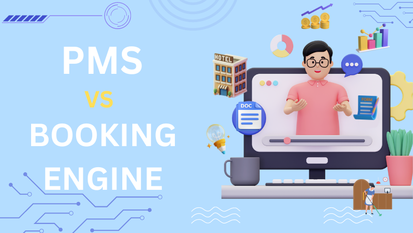 ภาพคนใช้งานระบบจองห้องพัก Booking Engine