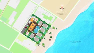 layout-แคปสโตน รีสอร์ท หาดเจ้าสำราญ