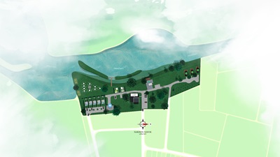 layout-รัก ณ บ้านนา โฮมสเตย์ แอนด์ แกลมปิ้ง นครนายก